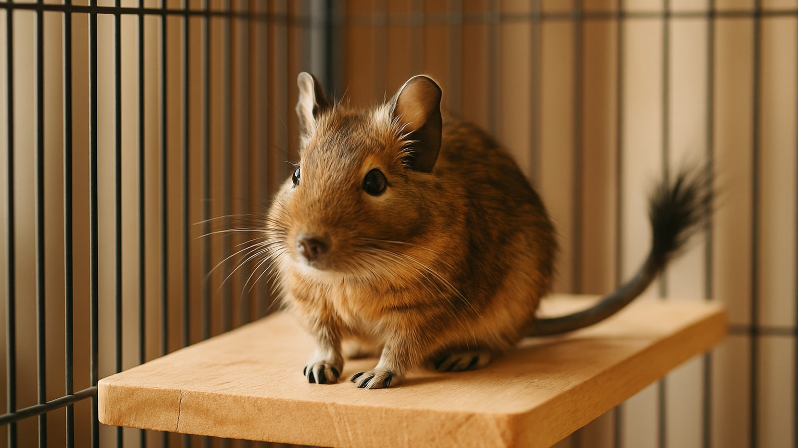 Začínáme s osmákem degu: klec, výbava a první dny